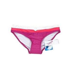 Freya Revival Sorbet Pink Rio Wide Tab Bikini Bottom Size XS